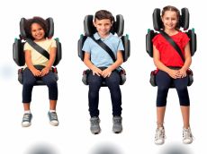 Детское автокресло MiFold Hifold fit-and-fold Racing Red